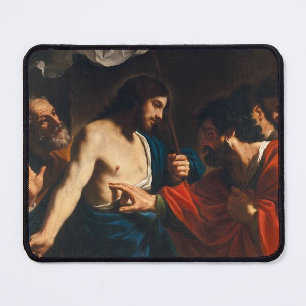 Item preview, The Incredulity of Saint Thomas | Guercino | 1629 Renaissance Gospel Biblical Art designed and sold by CJET.