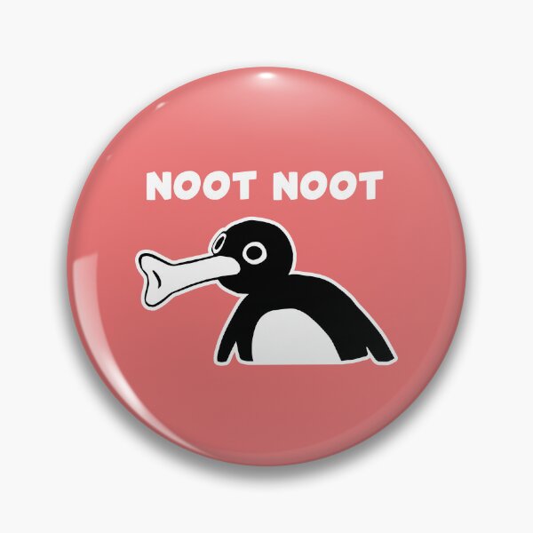 Item preview, Noot Noot Pingu Meme (Coral Pink BG) designed and sold by FilipeFerreira.
