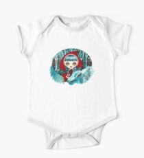 Red of the Woods One Piece - Short Sleeve