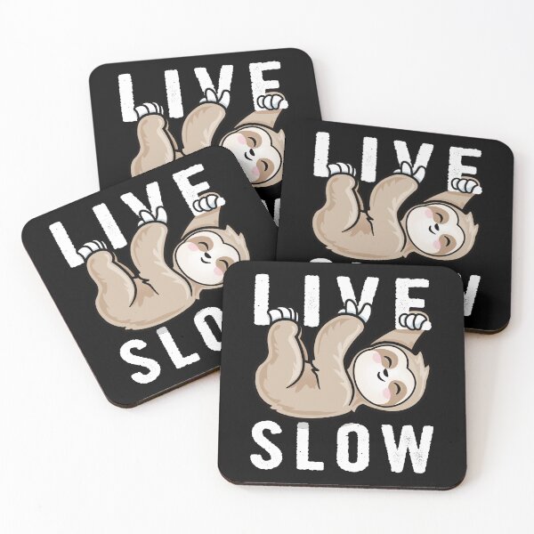 Item preview, Live Slow- Sloth designed and sold by pablomendoza.