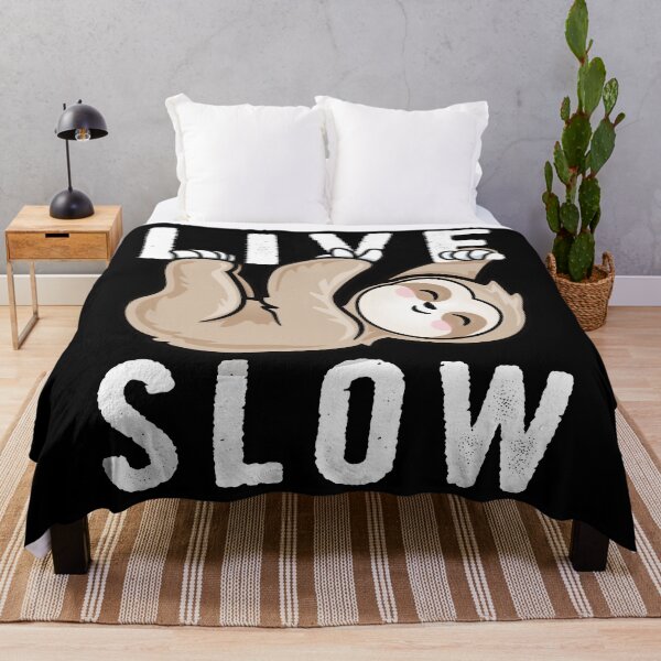 Item preview, Live Slow- Sloth designed and sold by pablomendoza.