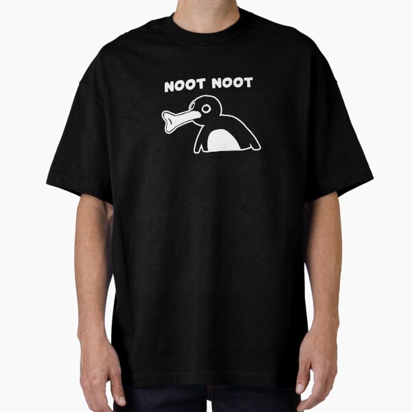 Vista previa del artículo con la obra «Noot Noot Pingu Meme (azul claro BG)», diseñado y vendido por FilipeFerreira.