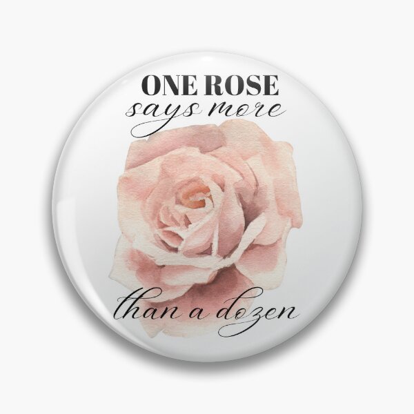 Item preview, ONE ROSE SAYS MORE THAN A DOZEN designed and sold by Inspiretouplift.