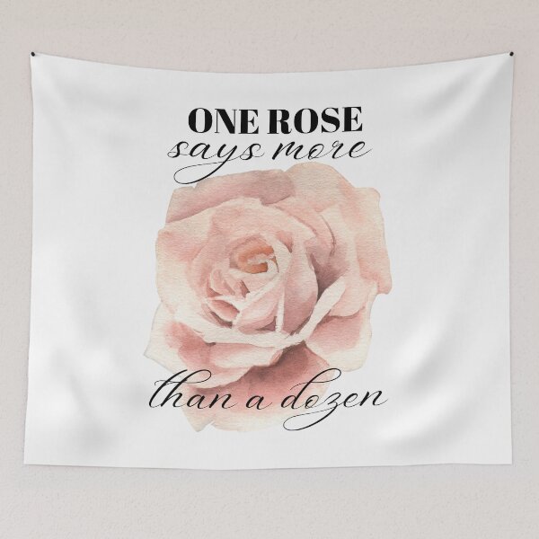 Item preview, ONE ROSE SAYS MORE THAN A DOZEN designed and sold by Inspiretouplift.
