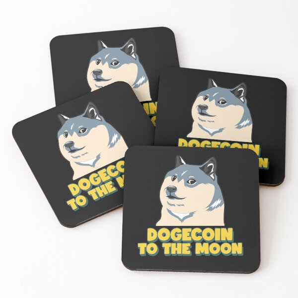 Item preview, Dogecoin to the Moon Shiba Doge1 designed and sold by NFTDesignsBLV.