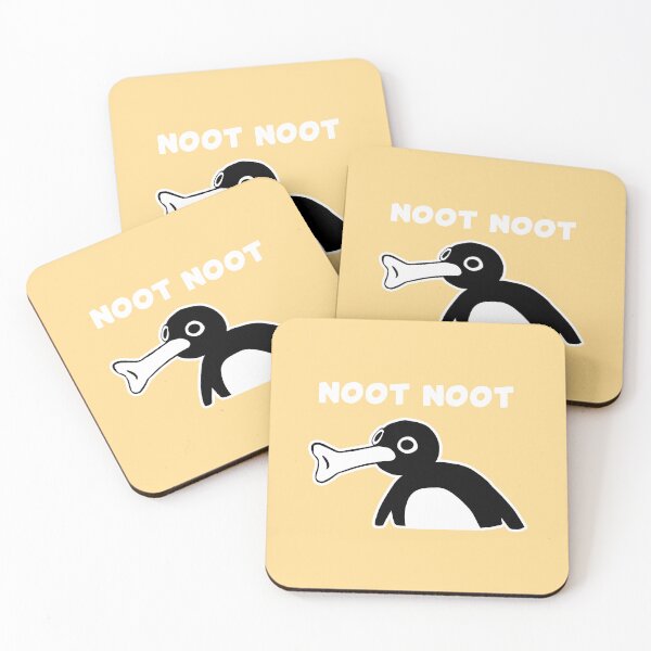 Item preview, Noot Noot Pingu Meme (Yellow BG) designed and sold by FilipeFerreira.