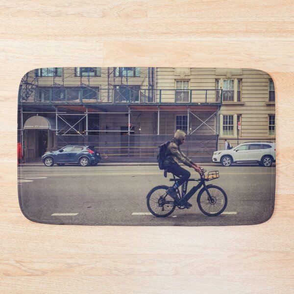 Item preview, Street Biker Building Central Park West Manhattan New York City  designed and sold by eleonoraingrid.