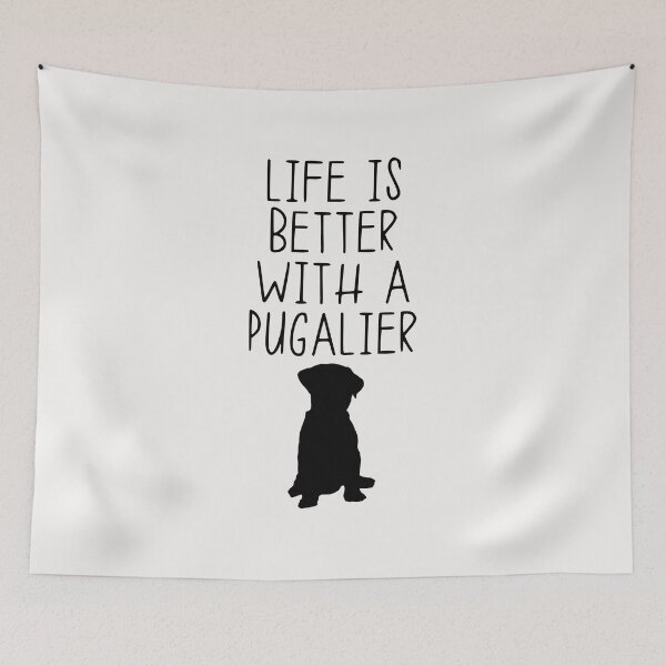 Item preview, Life Is Better With A Pugalier designed and sold by kindxinn.