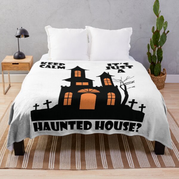Item preview, Keep Calm, It's Just a Haunted House designed and sold by Lezbo1986.