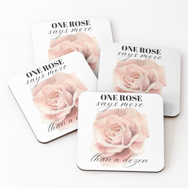 Item preview, ONE ROSE SAYS MORE THAN A DOZEN designed and sold by Inspiretouplift.