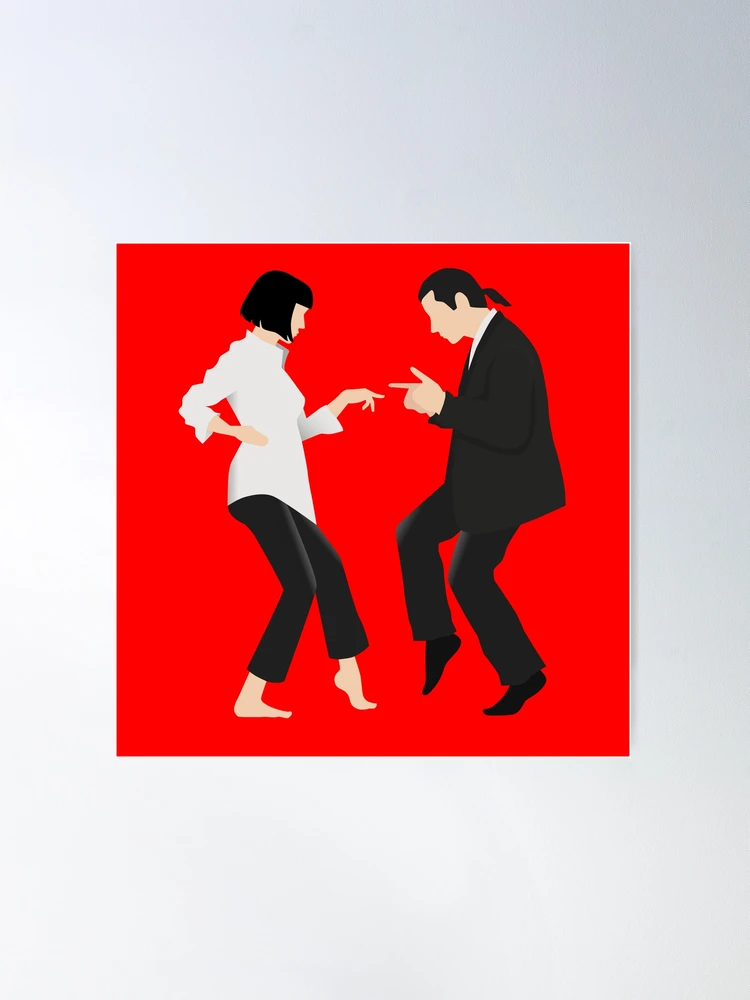 Pulp Fiction, Dancing 1 Poster for Sale by clamentine