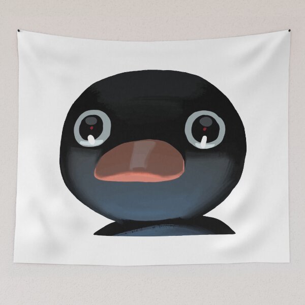 Item preview, Terrified Pingu Meme designed and sold by FilipeFerreira.