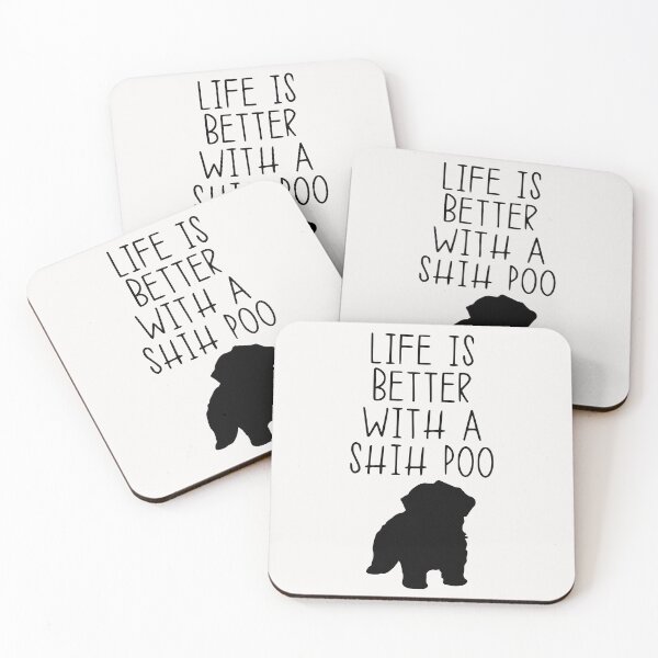 Item preview, Life Is Better With A Shih Poo designed and sold by kindxinn.