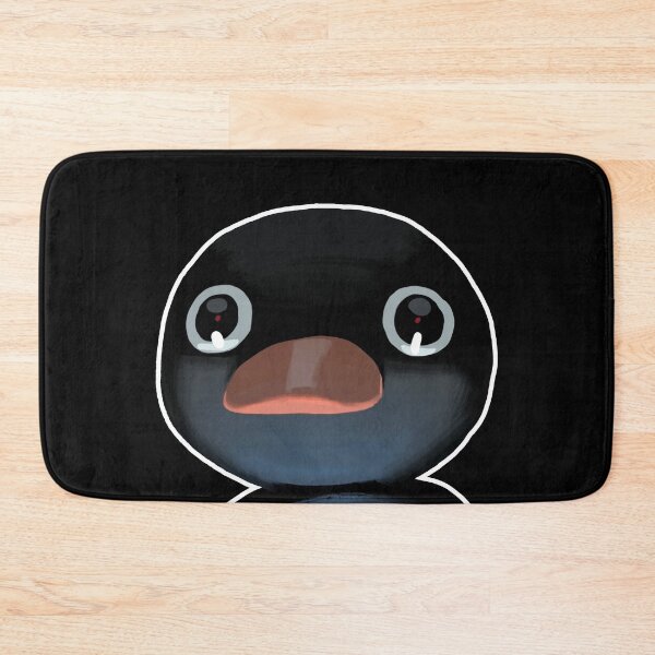 Item preview, Terrified Pingu Meme (Black BG) designed and sold by FilipeFerreira.