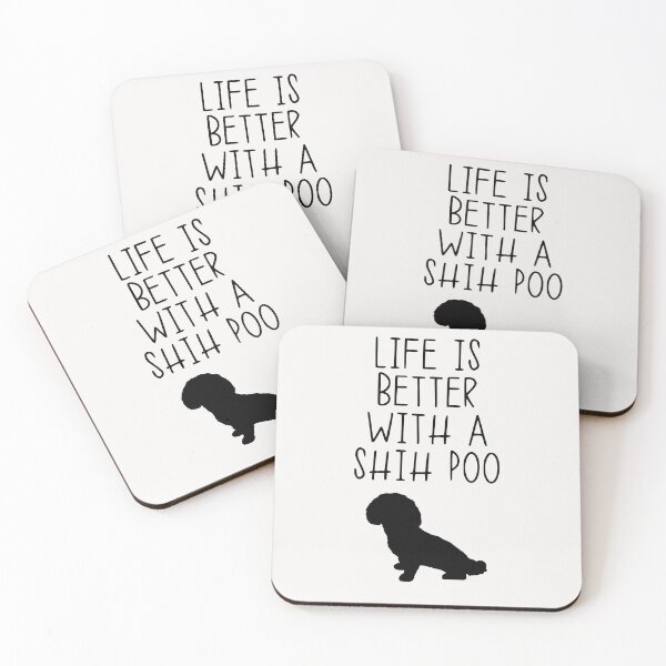 Item preview, Life Is Better With A Shih Poo designed and sold by kindxinn.