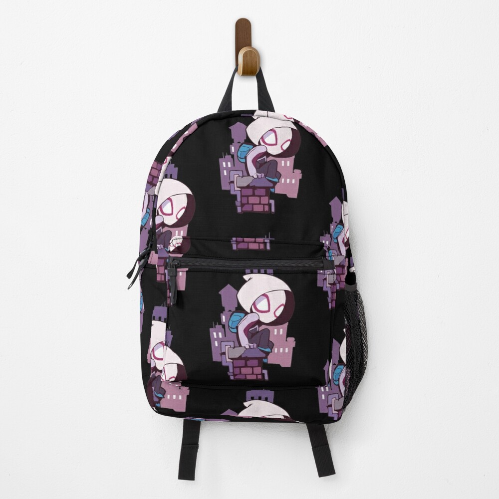 Superhero Spider Gwen Cartoon Backpack