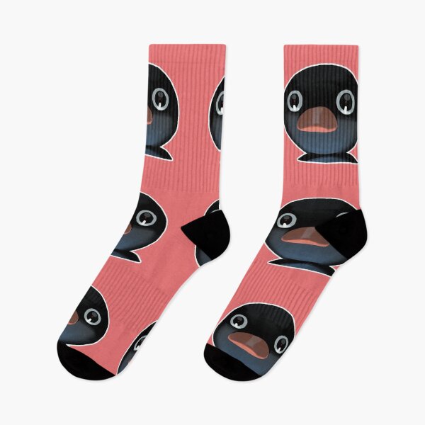 Item preview, Terrified Pingu Meme (Coral Pink BG) designed and sold by FilipeFerreira.