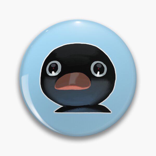 Item preview, Terrified Pingu Meme (Light Blue BG) designed and sold by FilipeFerreira.