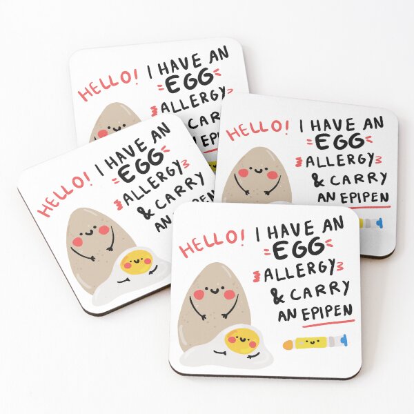 Item preview, Egg Allergy Epipen Awareness designed and sold by Samantha MadeOfAtoms.