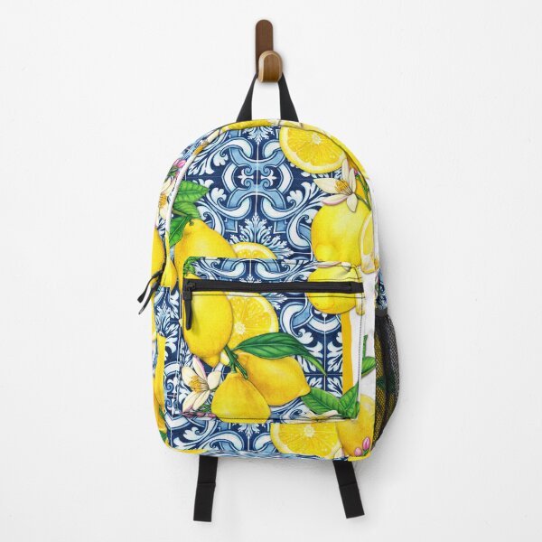 Item preview, Mediterranean Summer Lemons Pattern Design - Mediterranean Tiles designed and sold by antevasinart.