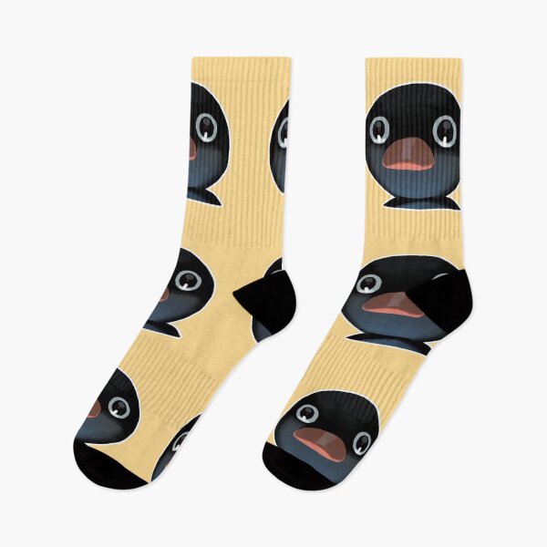 Item preview, Terrified Pingu Meme (Yellow BG) designed and sold by FilipeFerreira.