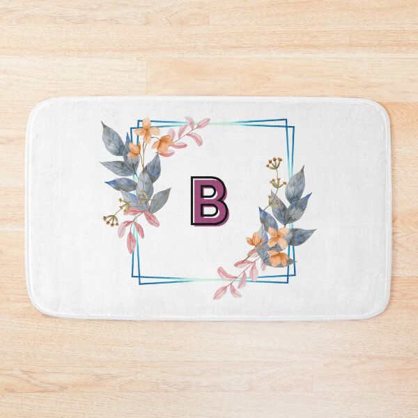 Item preview, Initial B Flowers Design, Monogram with Flowers, Initial Gifts for Her- designed and sold by bartdesigner.