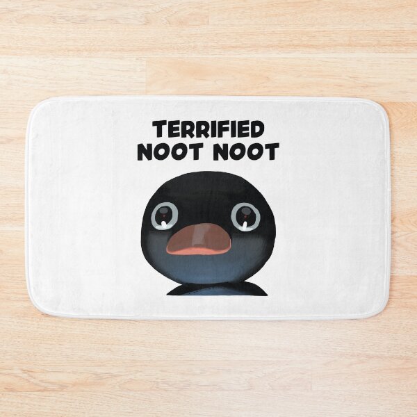 Item preview, Terrified Noot Noot Pingu Meme designed and sold by FilipeFerreira.
