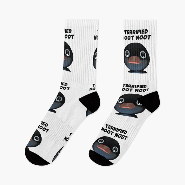 Item preview, Terrified Noot Noot Pingu Meme designed and sold by FilipeFerreira.