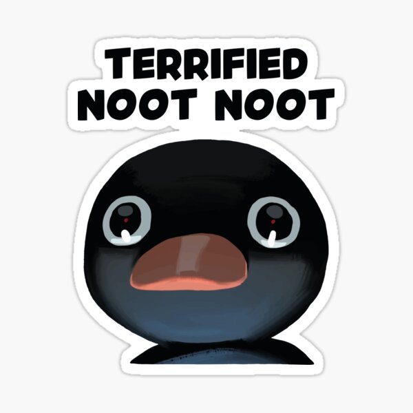 Vista previa del artículo con la obra «Meme Noot Noot Pingu Aterrorizado», diseñado y vendido por FilipeFerreira.