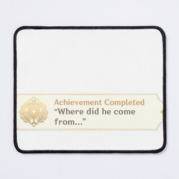 Item preview, Achievement Genshin Impact Where Did He Come From... designed and sold by meabh00.