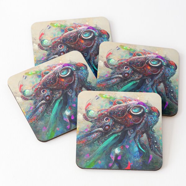 Item preview, Abstract Squid 03 designed and sold by CalamArtworks.