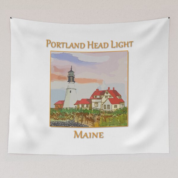 Item preview, Portland Head Lighthouse, Cape Elizabeth, Maine - WelshDesigns designed and sold by welshdesigns.
