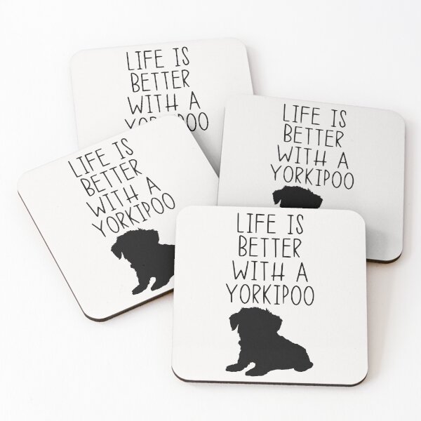 Item preview, Life Is Better With A Yorkipoo designed and sold by kindxinn.