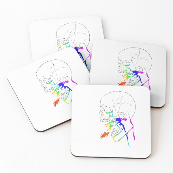 Item preview, Rainbow Vomiting Skull  designed and sold by TheLoudMute.