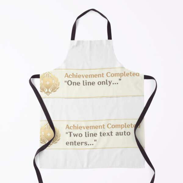 Item preview, Set Genshin Impact Achievement Line designed and sold by meabh00.