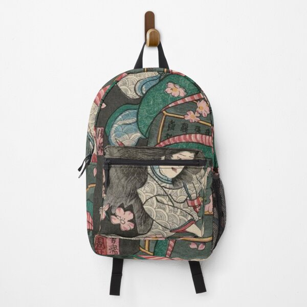 Item preview, Kiyohime Beautiful Japanese Folklore Art Design designed and sold by Yumede.