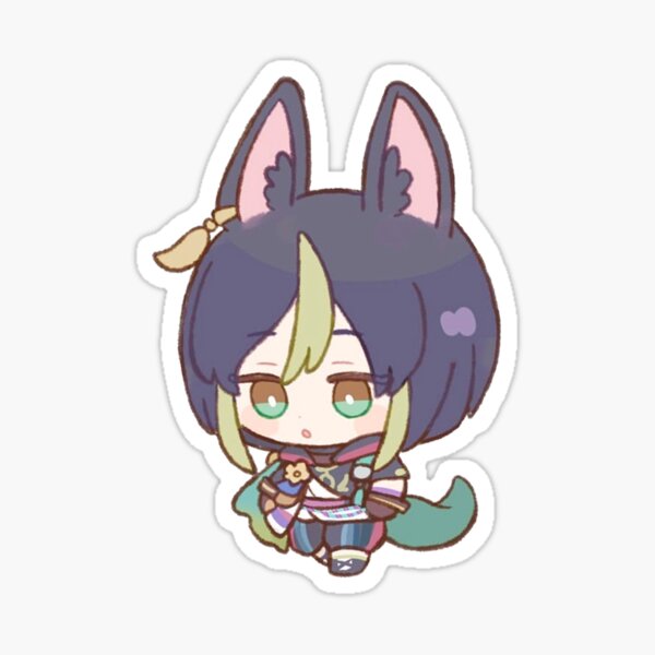 Item preview, Tighnari Chibi Kawaii - Genshin Impact designed and sold by Sara2806.