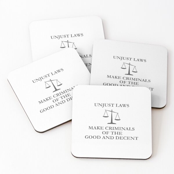 Item preview, Unjust laws create criminals designed and sold by Politics-Corner.