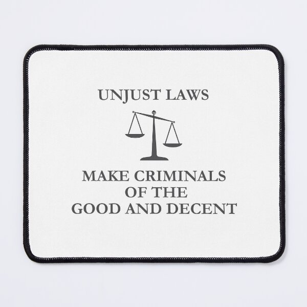 Item preview, Unjust laws create criminals designed and sold by Politics-Corner.