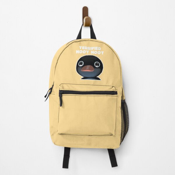 Item preview, Terrified Noot Noot Pingu Meme (Yellow BG) designed and sold by FilipeFerreira.