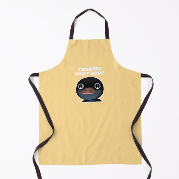 Item preview, Terrified Noot Noot Pingu Meme (Yellow BG) designed and sold by FilipeFerreira.