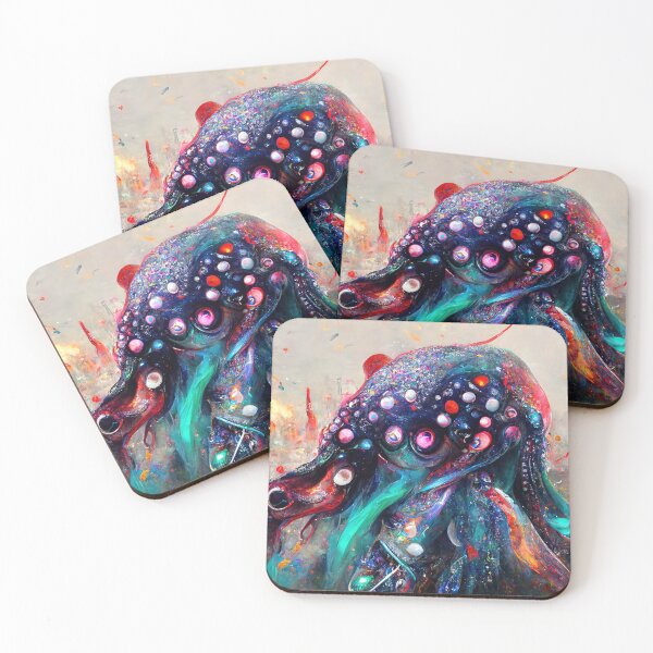 Item preview, Abstract Squid 04 designed and sold by CalamArtworks.