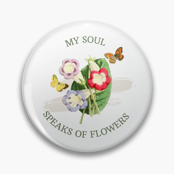 Item preview, Picture of colorful flowers and butterflies - vintage flowers - inspirational quote designed and sold by Rubi16.