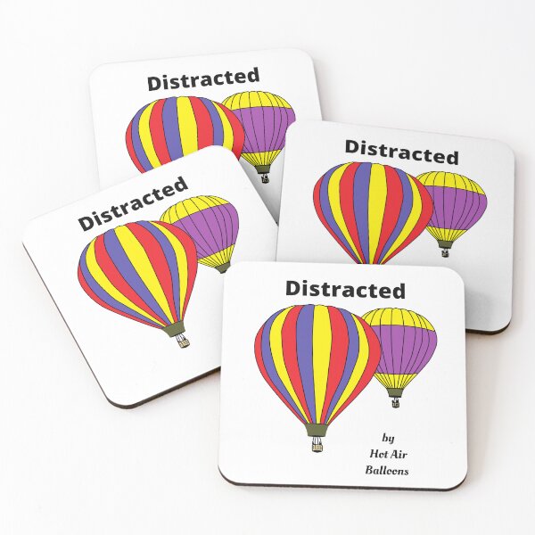 Item preview, Distracted by hot air balloons  designed and sold by TruLuv.