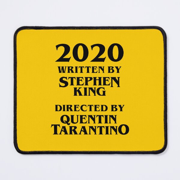 Item preview, 2020 written by Stephen King, directed by Quentin Tarantino designed and sold by clamentine.