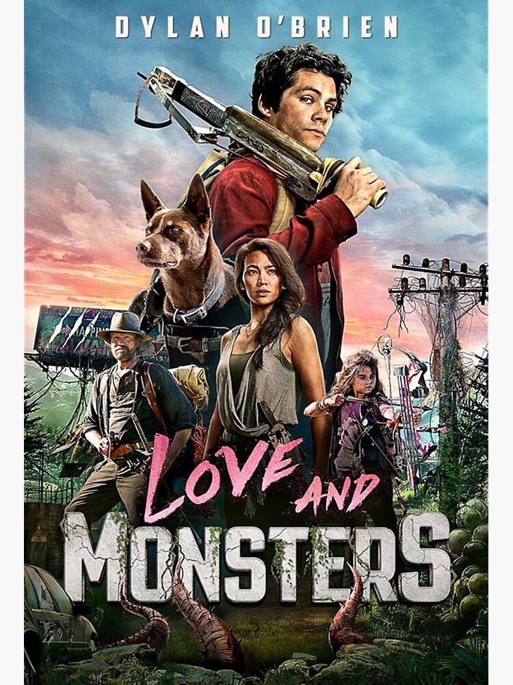 Discover Movie Poster Love and Monsters Premium Matte Vertical Poster
