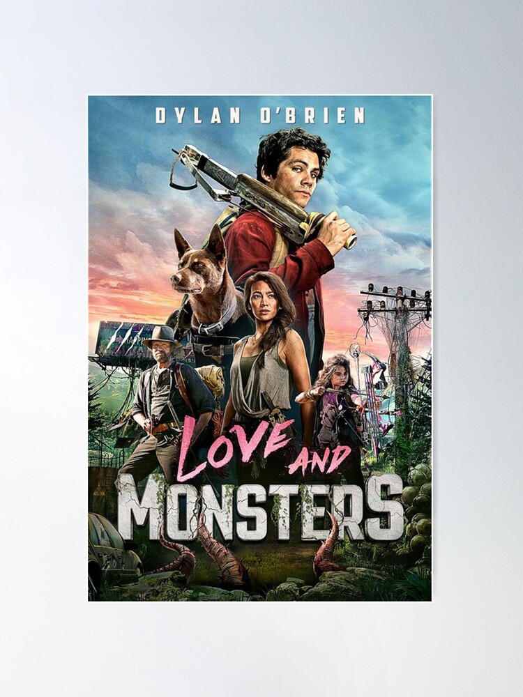 Movie Poster Love and Monsters