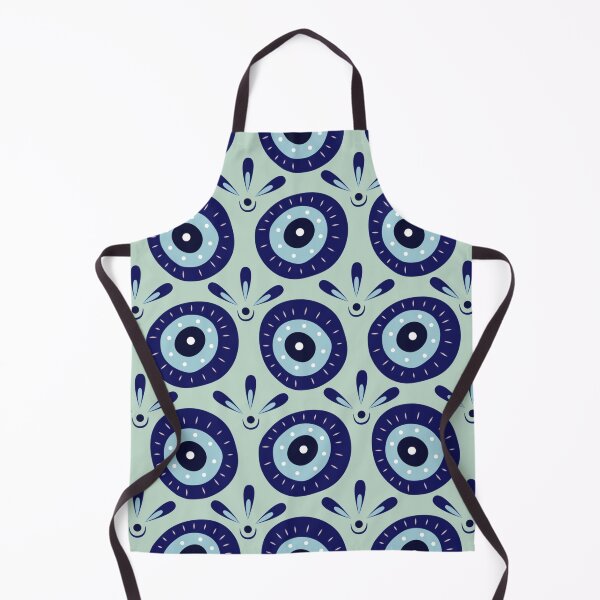 Item preview, Mediterranean Greek Blue Evil Eye Protection Pattern - Evil Eye Amulets designed and sold by antevasinart.