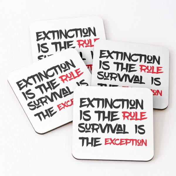 Item preview, Extinction is the rule  designed and sold by Md1982.