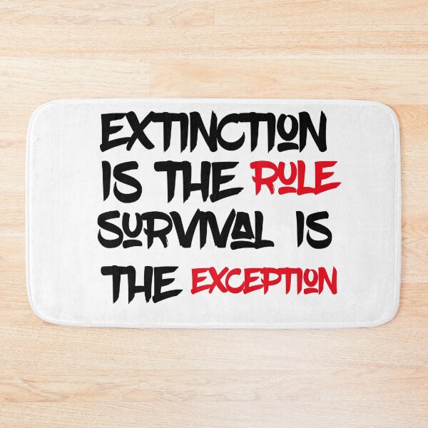 Item preview, Extinction is the rule  designed and sold by Md1982.